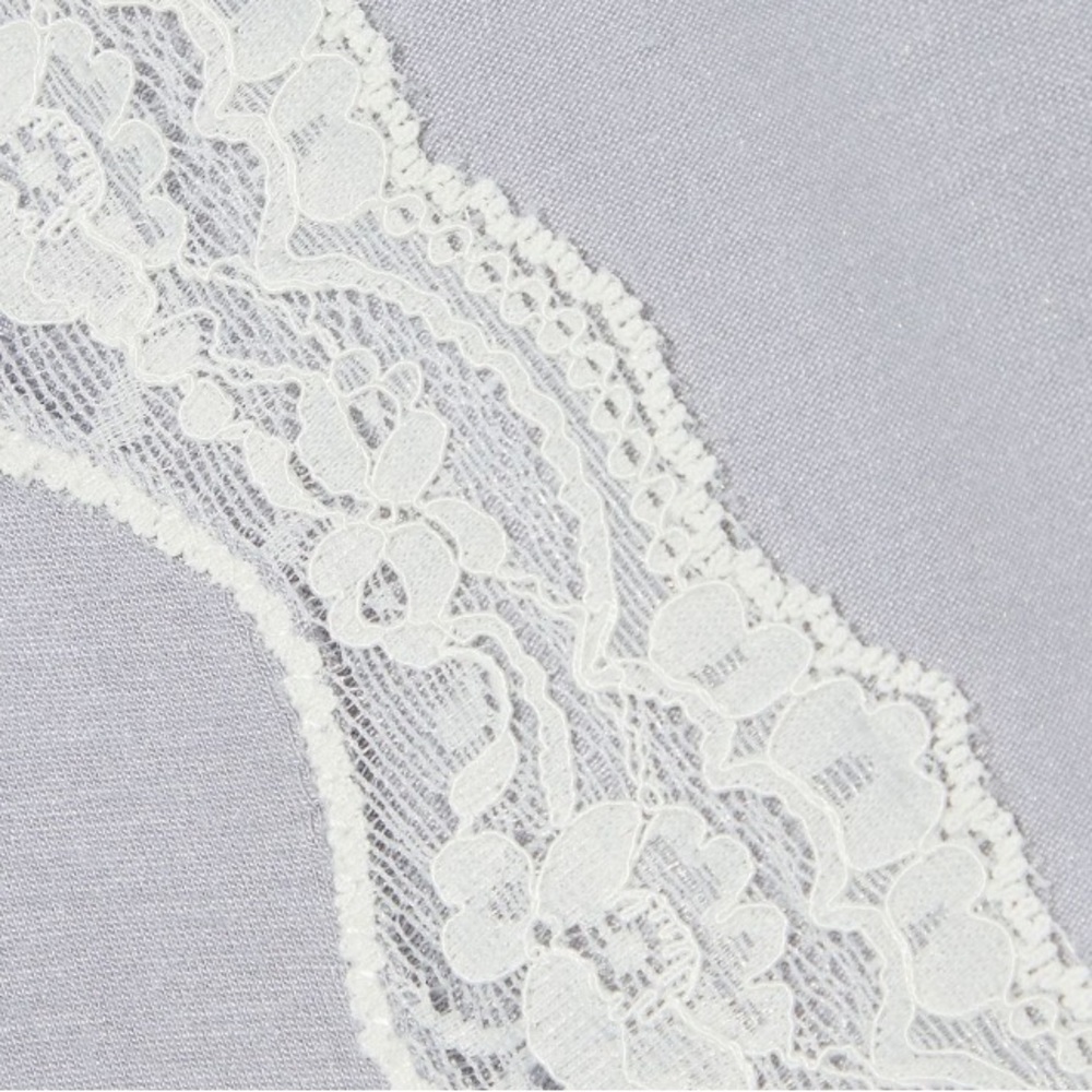 EBERJEY Lady Godiva Lace Trimmed Pajama Top - Women’s Size Medium - New - Picture 9 of 9